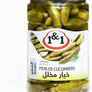 1&1 Pickled Baby Cucumber (660g)