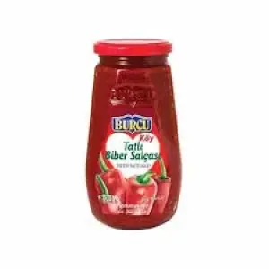Burcu Pepper Paste Mild 600g بوركو صلصة فلفل حلو