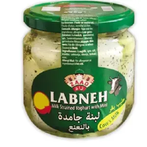 Zaad Labneh Ball With Mint Cow's Milk 225g زاد لبنة جامدة بالنعناع