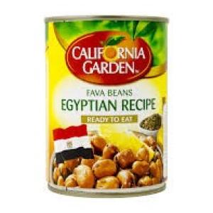 California Garden Fava Beans Egyptian Recipe 400g - حدائق كلفورنيا فول مدمس بالخلطة المصرية