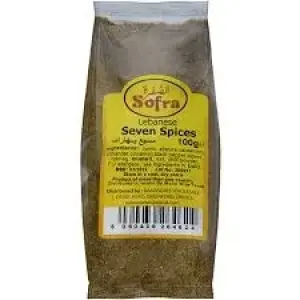 Sofra Lebanese Seven Spices 100g الصًفرة سبع بهارات لبنانية