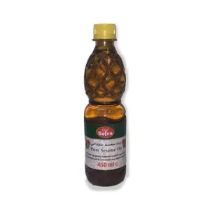 Sofra Pure Sudanese Sesame Oil 450ml - الصُفرة زيت سمسم سوداني
