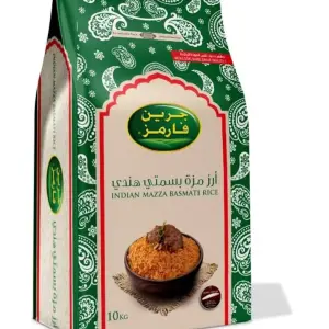Green Farms Mazza Indian Basmati Rice 10kg ارز بسمتي هندي مازا من جرين فارمز