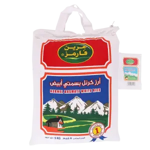 Green Farms Kernel Pakistani Basmati 5kg جرين فارمز أرز كرنل بسمتي درجة أولى