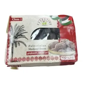 Palestinian Valley Medjoul Dates Class1 900g تمر مدجول فلسطيني